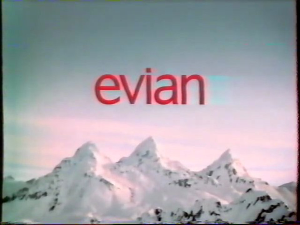 Publicité Evian 1995