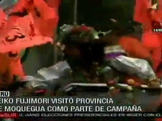 Keiko Fujimori visitó provincia de Moquegua