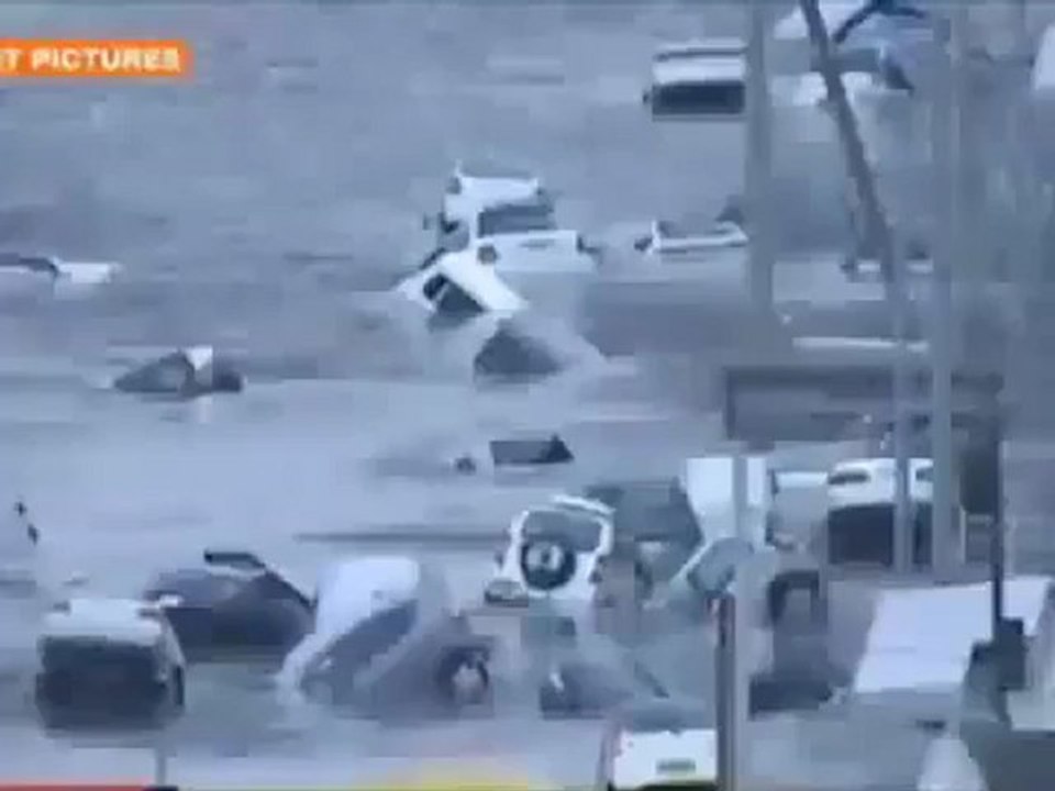 Voitures Japon tsunami