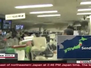 LIVE Séisme de magnitude 8,9 Japon tsunami 2011