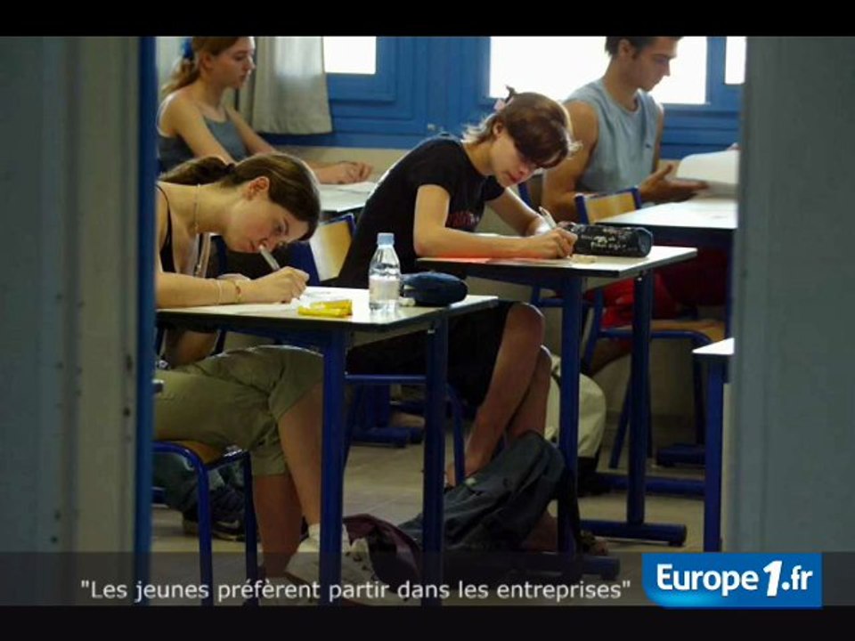 Les jeunes préfèrent partir dans les entreprises