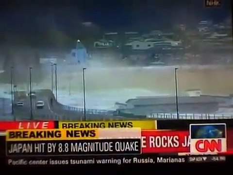 CNN Tsunami Japon Video