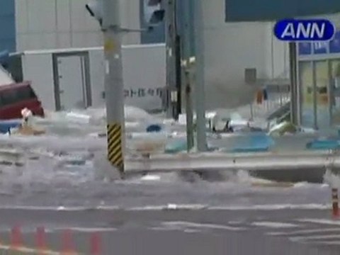 The earthquake and tsunami in Japan / Цунами в Японии .