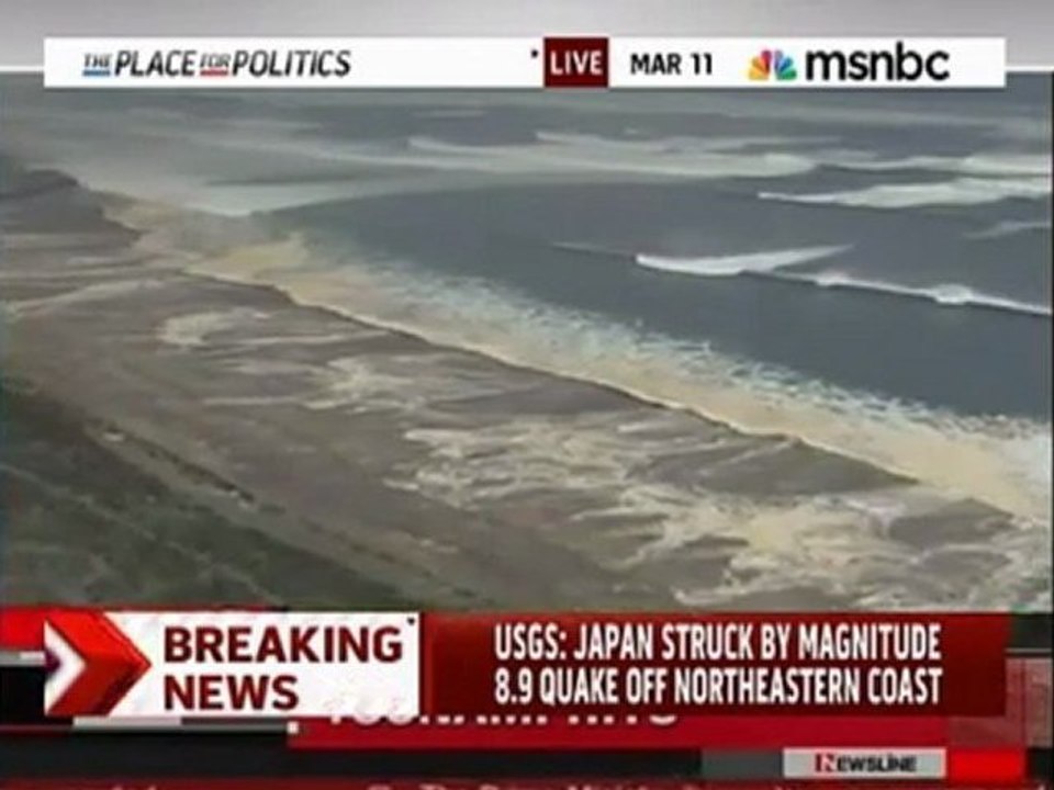 Tsunami au Japon, Mars 2011 tremblement de terre