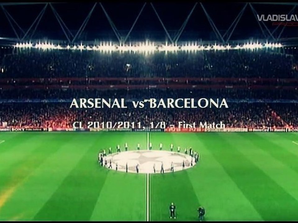 Barcelona vs Arsenal 2010-2011