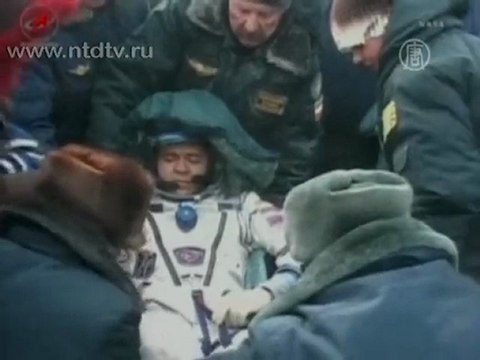 «Союз ТМА-М» успешно приземлился в Казахстане