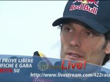 F1, GP Bahrein: Intervista a Mark Webber