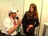 Monza Rally Show - Intervista a Linda, fidanzata di Stefano d'Aste