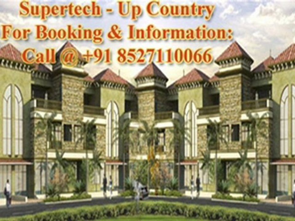 Supertech Upcountry Plots Noida, Greater Noida- 9958720505