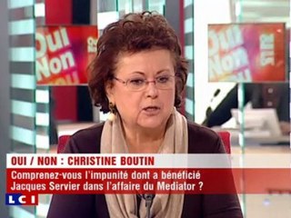 Boutin : "Je mets tout en œuvre pour pouvoir me présenter en 2012"