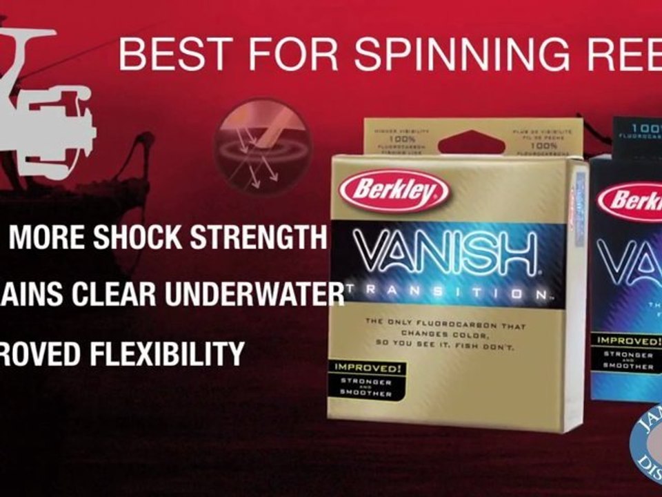 Berkley 100% Fluorocarbon and Vanish Line