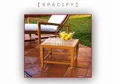 Outdoor wood side and Coffee Tables