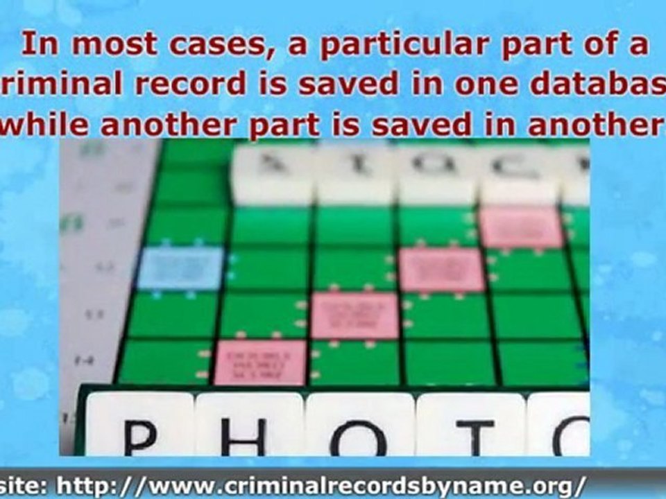 Where Can Criminal Records Information Be Found