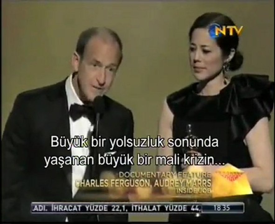 Charles Ferguson's Oscar Speech Inside Job 2011