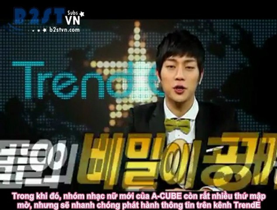 [VietSub] A-PINK News Parody - Beast Cut [B2STVN.COM]