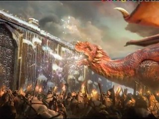 Orcs fire-breathing dragon vs. ice-dwellers / Coca-Cola