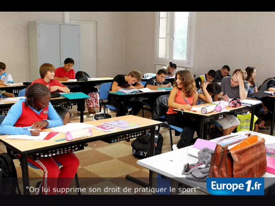 "On lui supprime son droit de pratiquer le sport"