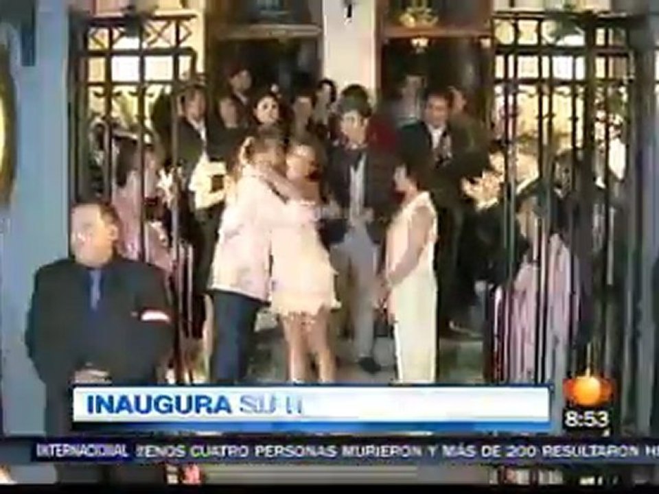 Silvia Navarro inaugura su restaurante