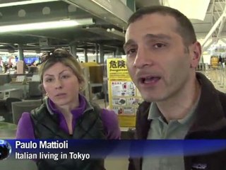 Foreigners flee Japan as warnings mount