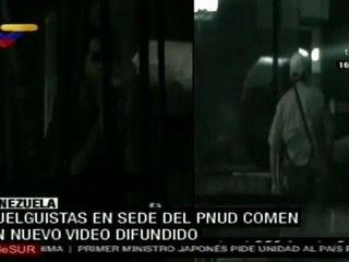 Venezuela: huelguistas en sede del PNUD, comen en secreto
