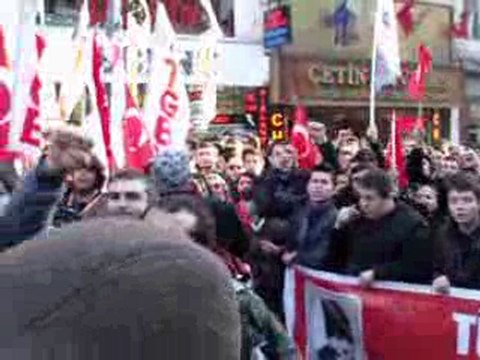 TGB 12 Mart Taksim yürüyüşü/ İlker Yücel, basın açıklaması