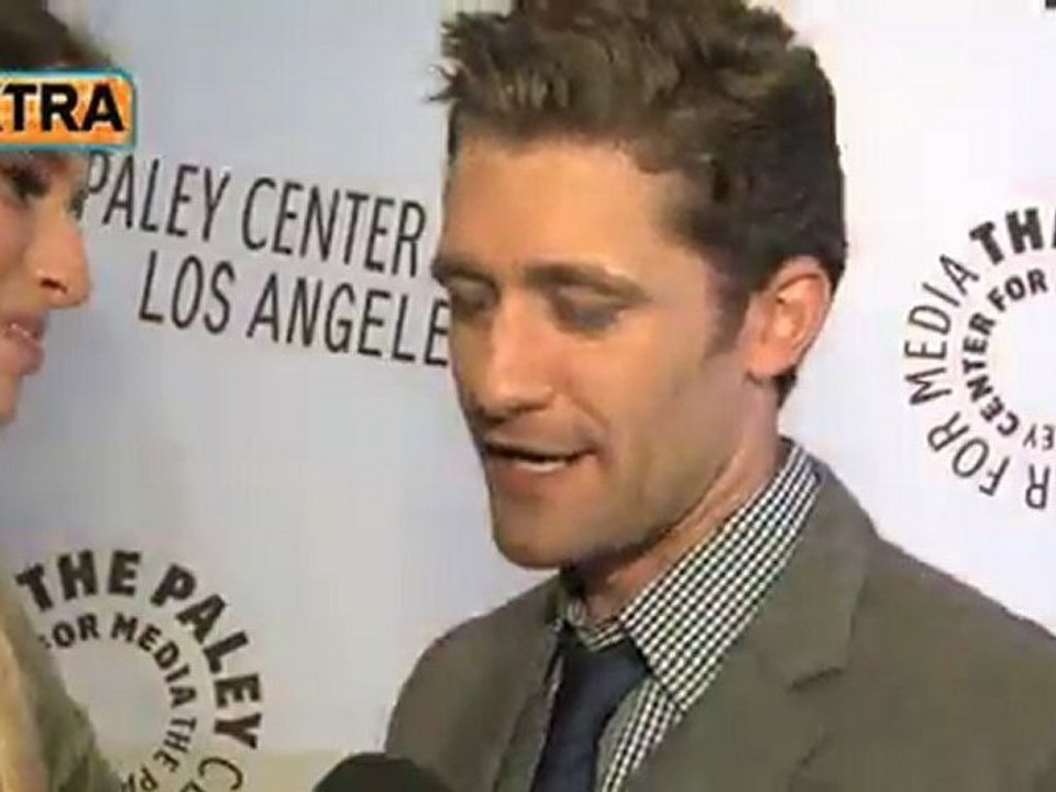 Matthew Morrison at PaleyFest 2011 - Extra tv interview