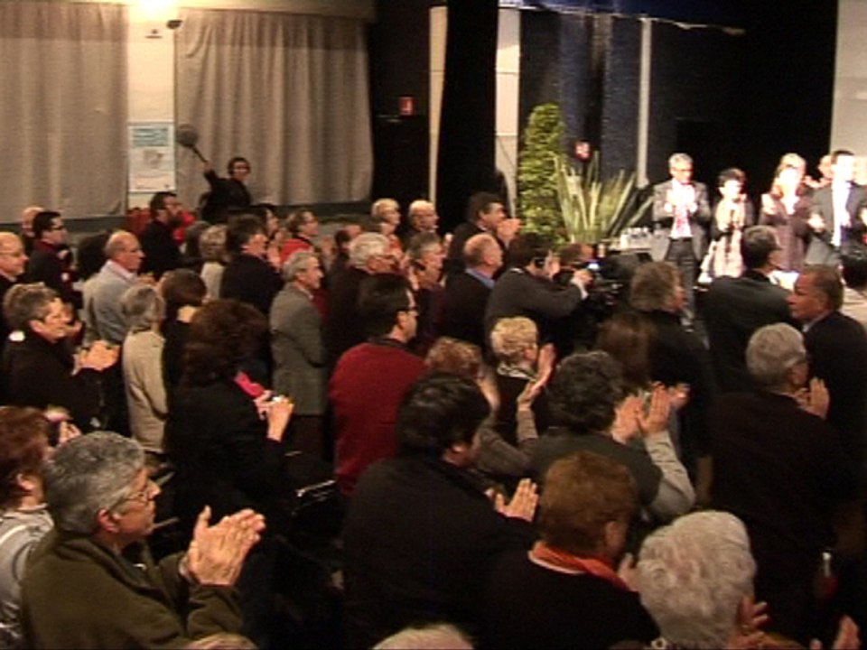 TULLE MEETING SOCIALISTE 1er TOUR CANTONALE