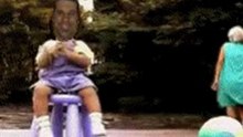 crazy grandma kicks baby_(360p)