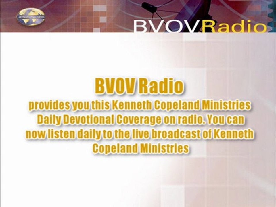 Kenneth Copeland Ministries Daily Devotional Coverage
