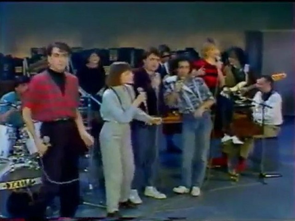 Daniel Balavoine & France Gall & Michel Berger & Lio & Alain Chamfort & Charlie Lee Couture-"Tout pour la musique" TV live (1984)