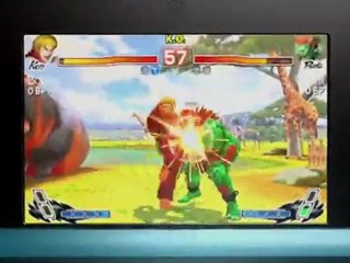 Comercial Street Fighter IV 3DS