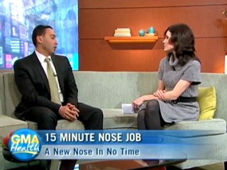 Dr Cameron Rokhsar On ABC News To Discuss the Non Surgical 15 Minute Nose Job