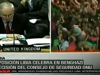 Reino Unido apoya zona de exclusión aérea en Libia