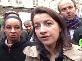Cécile Duflot à Marseille avant les cantonales