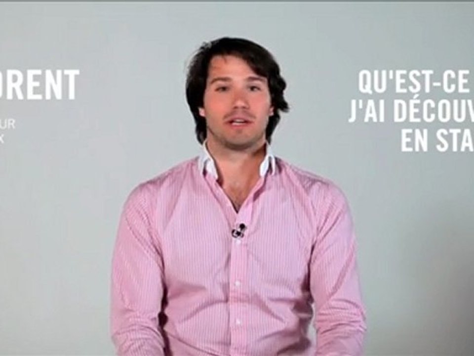 Stages : Qu'est-ce que j'ai découvert ? Florent, 25 ans, ingénieur réseaux