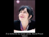 Entendre ou réentendre Anne Brissier : démo voix (Pubs tv Guigoz et Yahoo / Lecture Proust pour Les Nouveaux Chemins de la connaissance, série d'émissions en 2010 consacrées à L'Imagination -par R. Enthoven- France Culture)