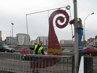 Les décorations de Noël du Mans enlevées... au mois de mars