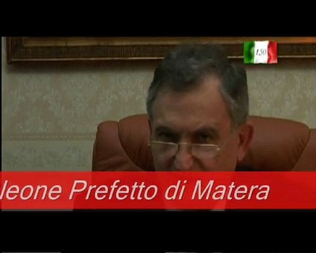 17 -3 2011: il saluto del Prefetto di Matera