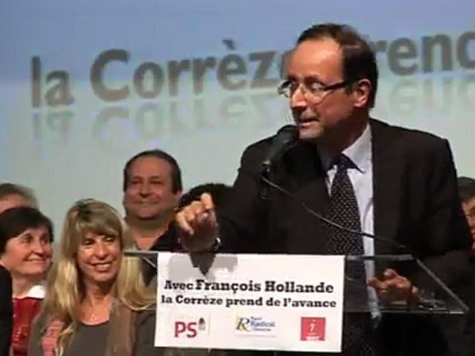 TULLE MEETING SOCIALISTE 1er TOUR CANTONALE HD