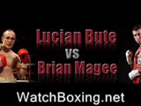 watch Lucian Bute vs Brian Magee pay per view boxing live stream online