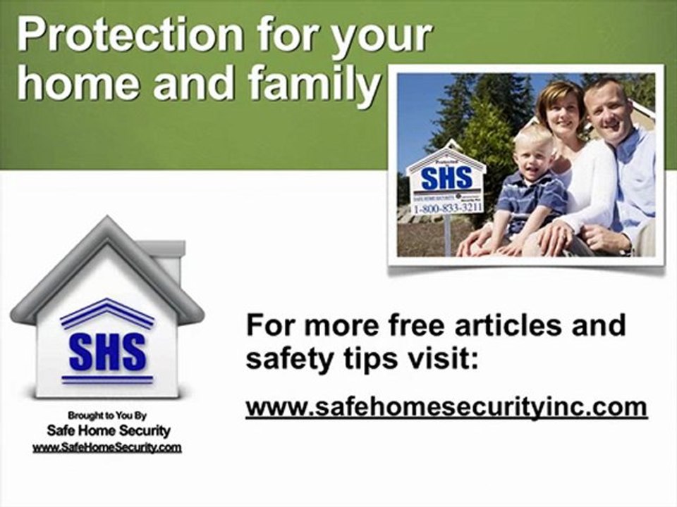 Safe Home Security Tips - 2