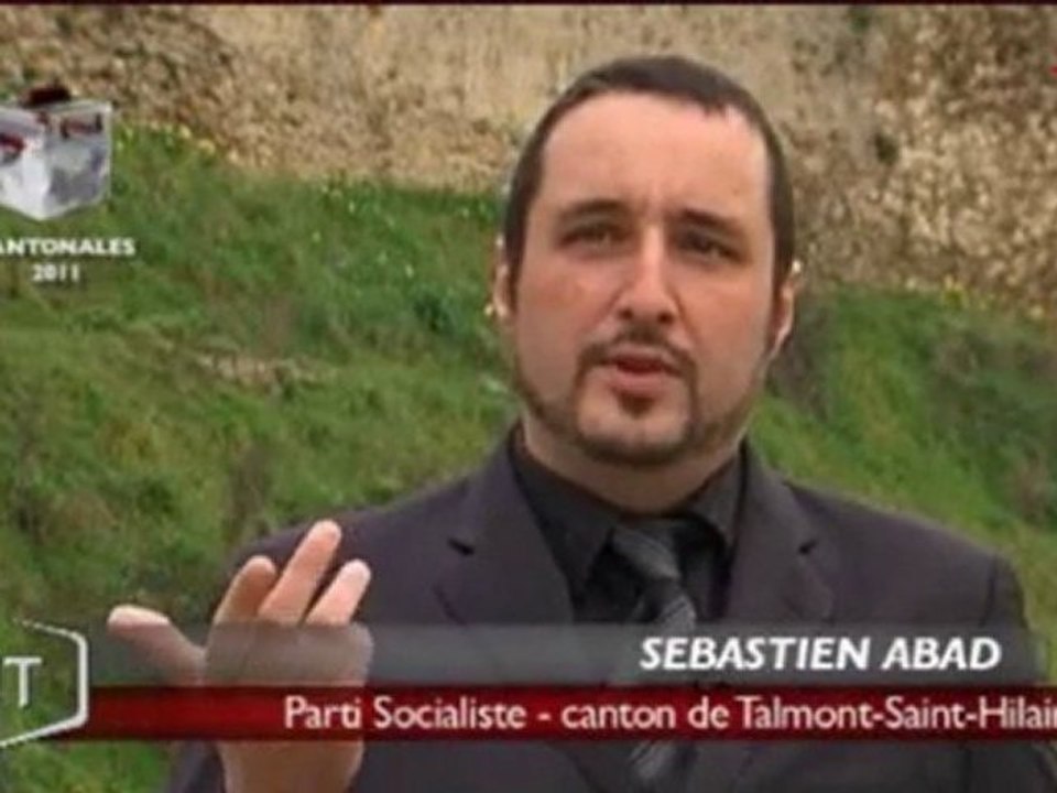 Sébastien Abad, canton de Talmont-Saint-Hilaire - TV Vendée
