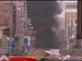 Yemen - La polizia spara sulla folla
