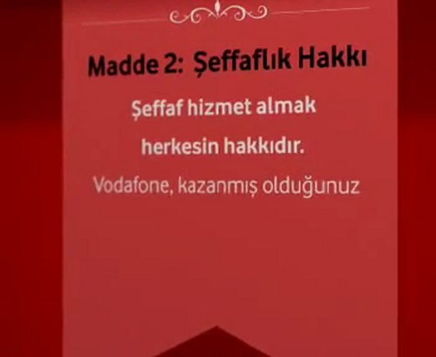 vodafone tuketici haklari tvc madde 2