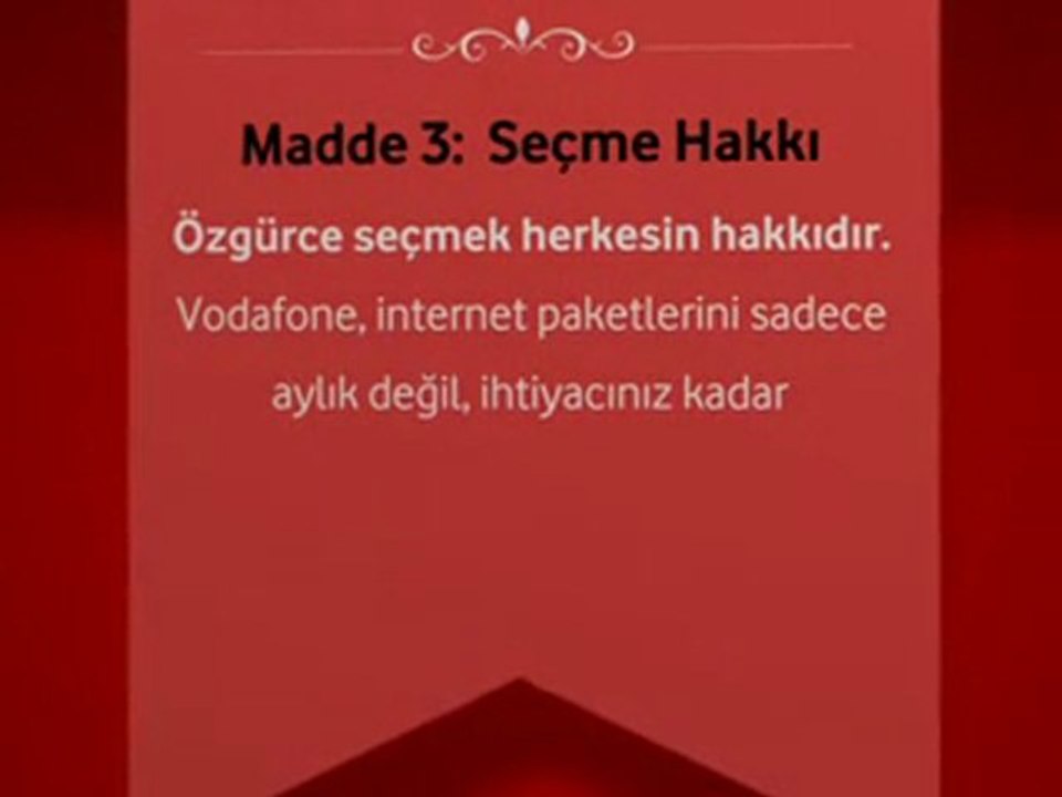 vodafone tuketici haklari tvc madde 3