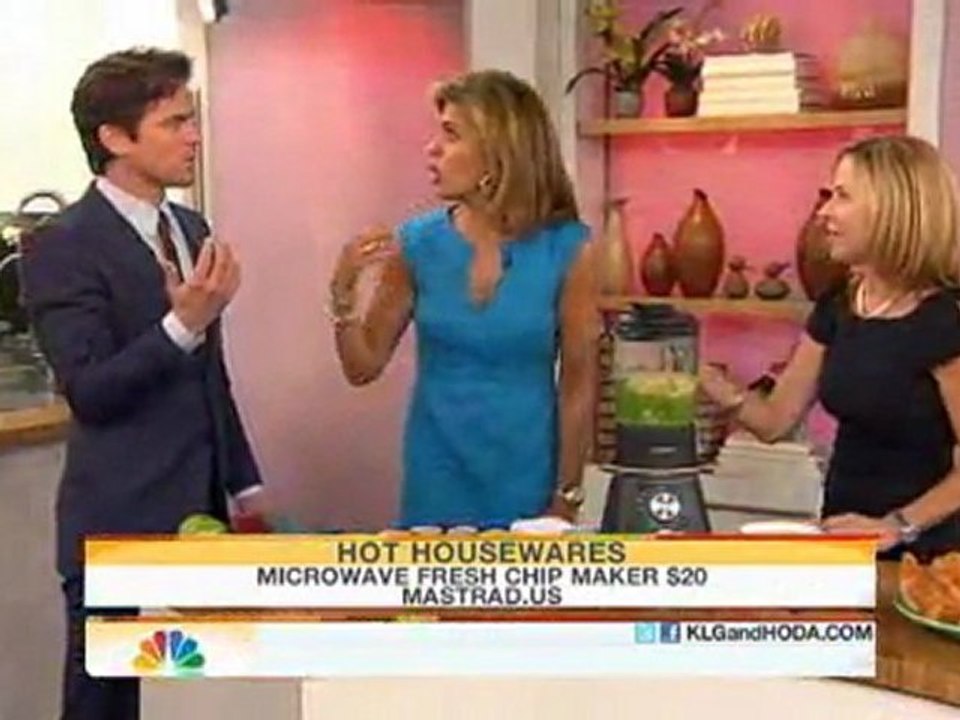 Matt Bomer - cohosts with Hoda on 18-03 '11 - 7 Must Have Products for Your House