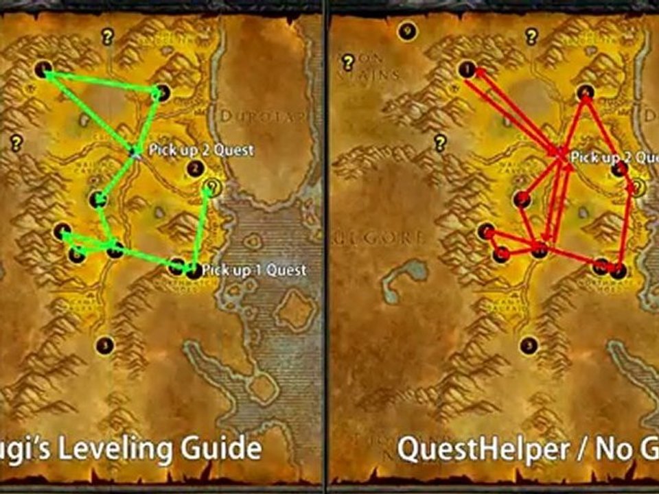 Dugi Alliance Horde Leveling Guide V4 Features