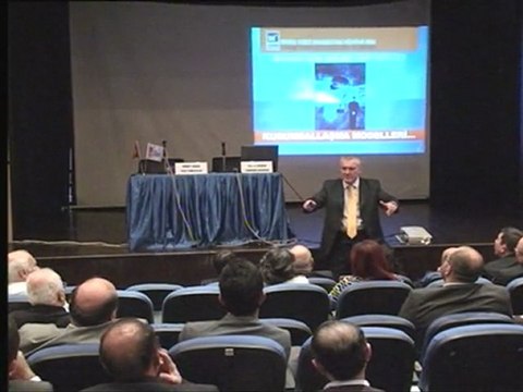 (5) İstanbul SMMM Odası Başkanı Yahya Arıkan Sarıyer Bölgesinde Mesleki Sunumunu Yaparken