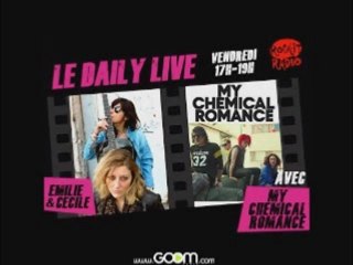 MCR en Interview en France part 3