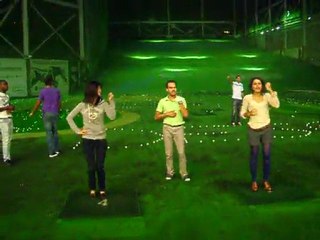 Notre chorégraphie "shot shot shot" ... au golf!